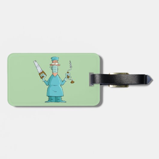 おもしろい軍医のガ笑わされるーマ ラゲッジタグ (裏面横)