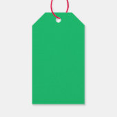 おもしろい軍隊/クリスマスのサンタ ギフトタグ (裏面)