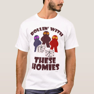 おもしろい転がズのホームズボードゲームメリーアート Tシャツ