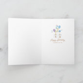 おもしろい転がCOVID  Itトイレ紙お誕生日ケーキ カード (内部)