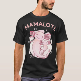 おもしろい軸体妊娠の告知マママロママ Tシャツ