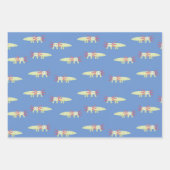 おもしろい軸 ラッピングペーパーシート (正面3)