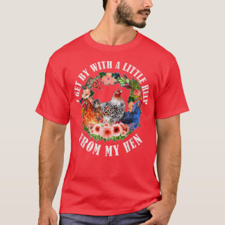 おもしろい農家少しづつ救済つつ寄る Tシャツ