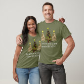 おもしろい迷彩柄クリスマスツリー狩り衣類 Tシャツ (ユニセックス)