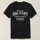 おもしろい退役軍人軍隊割引 Tシャツ (デザイン正面)