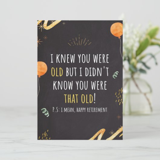 おもしろい退職ことわざ シーズンカード (スタンド正面)