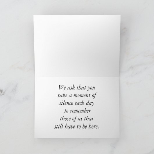 おもしろい退職したナースグリーティングカード2 カード (内部)