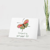 おもしろい退職したナース カード (裏面)