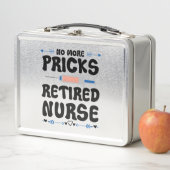 おもしろい退職したナース – 介護退職パーティーGag メタルランチボックス (インサイチュ)