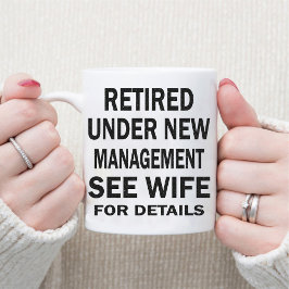 おもしろい退職したパパ誕生日レトロ マグカップ