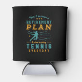 おもしろい退職した引用文退職計遊画 缶クーラー (正面)