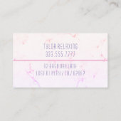 おもしろい退職したPink Marble、DIY Pink Gag 名刺 (裏面)