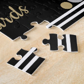 おもしろい退職発表地鋸パズル ジグソーパズル (側面)