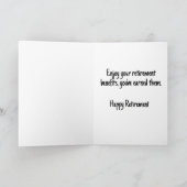おもしろい退職金 カード (内部)