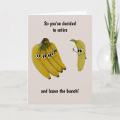 おもしろい退職金 カード (正面)