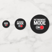 おもしろい退職 – 退職モードオン コンフェッティ (正面)