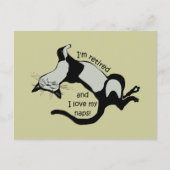 おもしろい退 ポストカード (正面)