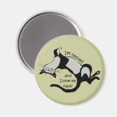 おもしろい退 マグネット (正面/裏面)