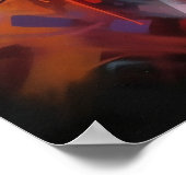 おもしろい通りグラフィティワードアートポスター ポスター (角)