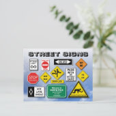 おもしろい通りシンボルや象徴 ポストカード (スタンド正面)