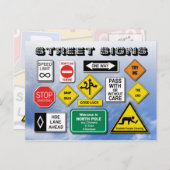 おもしろい通りシンボルや象徴 ポストカード (正面/裏面)