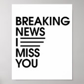 おもしろい速報恋しく思だ ポスター (正面)