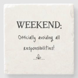 おもしろい週末No職責 ストーンコースター