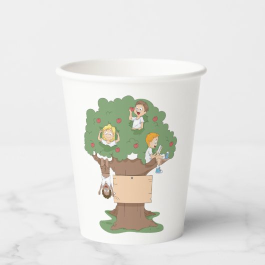 おもしろい遊のApple Tree内 紙コップ (正面)