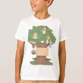 おもしろい遊のApple Tree内 Tシャツ (正面)