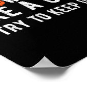 おもしろい遊バスケットボール ポスター (角)