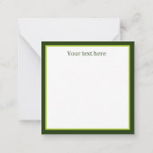 おもしろい遊保2000年ゴルフアッド文字スポーツ ノートカード (裏面)