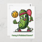 おもしろい遊漬物 ポストカード (正面/裏面)