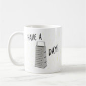 "おもしろい過して下さい火格子日を!" しゃれのプリント|| NPIを襲って下さい コーヒーマグカップ (左)