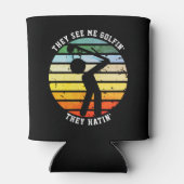 おもしろい達は俺にゴルフィンが来るのを見退職したる 缶クーラー (裏面)