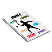 おもしろい選手 ノートブック (右側)