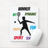 おもしろい選手 マウスパッド (マウス)