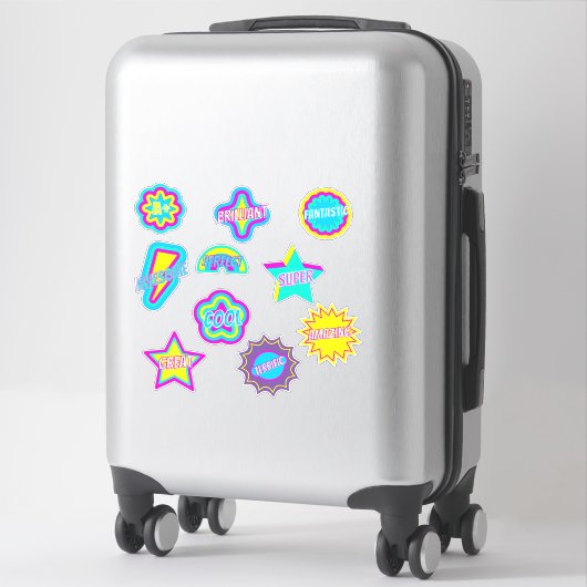 おもしろい選択の報酬先生ステッカーパック シール (スーツケース)