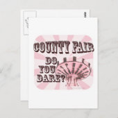 おもしろい郡フェアスローガン ポストカード (正面/裏面)