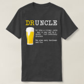 おもしろい酔っぱらい酔っぱらいシャツ辞書定義 Tシャツ (デザイン正面)