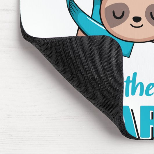 おもしろい重症筋無力症認識度 マウスパッド (コーナー)