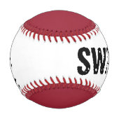 おもしろい野球 野球ボール (裏面)