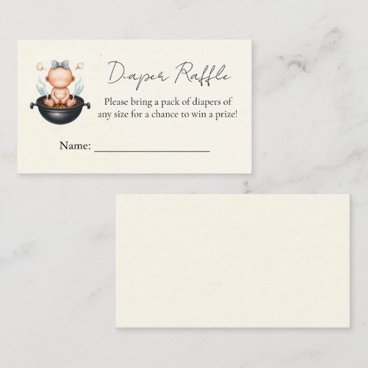 おもしろい野生の母親の木の森の赤ちゃんシャワー エンクロージャーカード (正面/裏面)