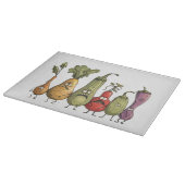 おもしろい野菜 カッティングボード (角)