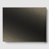 おもしろい金ゴールドグリッタースターズリタイアニューアドベンチャーズ ゲストブック (裏面)