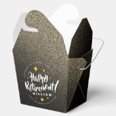 おもしろい金ゴールドグリッタースターズリタイアニューアドベンチャーズ フェイバーボックス (オープン)