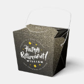 おもしろい金ゴールドグリッタースターズリタイアニューアドベンチャーズ フェイバーボックス (正面サイド)