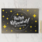 おもしろい金ゴールドグリッタースターズリタイアニューアドベンチャーズ ペーパーパッド (インサイチュ)