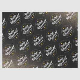 おもしろい金ゴールドグリッタースターズリタイアニューアドベンチャーズ 薄葉紙