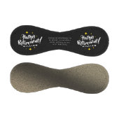 おもしろい金ゴールドグリッタースターズリタイアニューアドベンチャーズ 野球ボール (パネル)