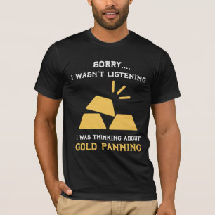 おもしろい金ゴールドマイニングディガー誕生日ギフトアイディア Tシャツ